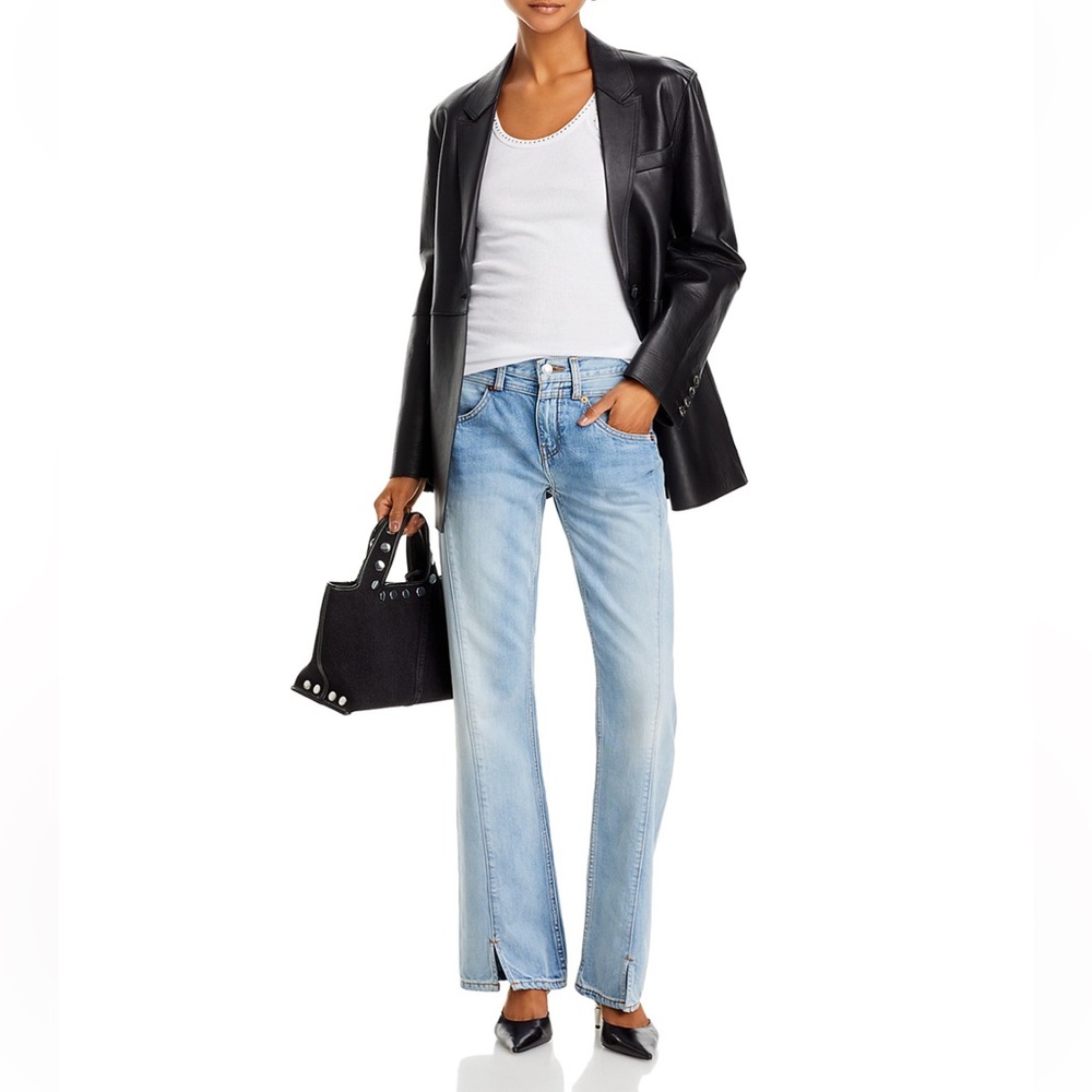 Re/Done Light Blue Flare Jeans